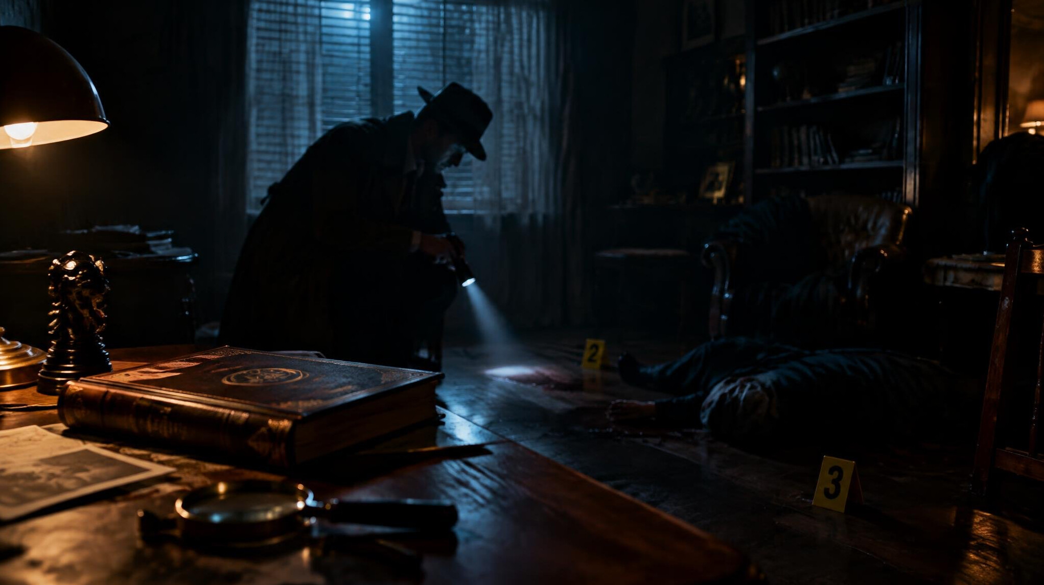 dark mystery room