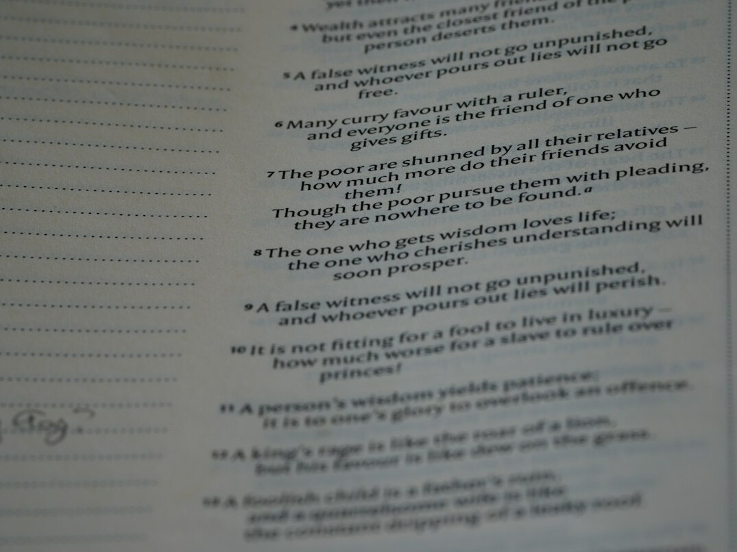 character development notes